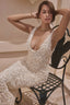 Lyra | Vestido Maxi Floral Sin Espalda