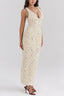 Lyra | Vestido Maxi Floral Sin Espalda