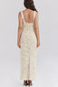 Lyra | Vestido Maxi Floral Sin Espalda