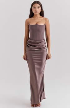 Tessa | Vestido Maxi Sin Tirantes