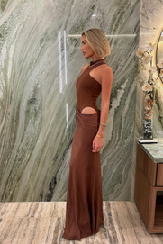 Faye | Vestido Maxi Asimétrico