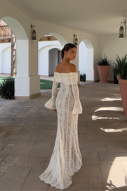 Rosie | Vestido Largo de Encaje