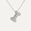 Savannah | Collar de Letra Burbuja con Diamantes