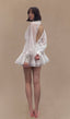 Angelina | Vestido Mini de Manga Farol