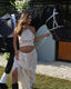 Beatrice | Conjunto Bohemio de Volantes para Maternidad