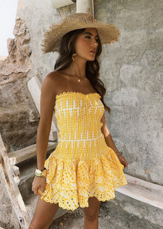 Anya | Vestido Mini con Volantes