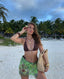 Alisson | Conjunto de Bikini con Falda y Top de Cubierta