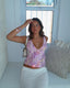 Ivanna | Top Corto con Halter de Lentejuelas