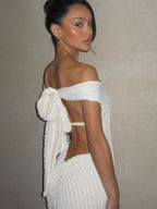 Althea | Elegante Vestido Maxi Sin Espalda