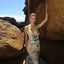 Reign | Vestido Maxi Halter Sin Espalda