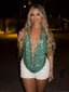 Della | Top Halter Sin Mangas