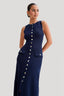 Fiona | Vestido Maxi Sin Mangas de Punto