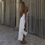Juliana | Vestido Slim con Abertura Floral