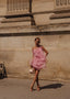 Bianca | Vestido Mini de Un Hombro con Flores