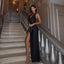 Raina | Vestido sin mangas, espalda descubierta, con escote halter y abertura