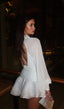 Angelina | Vestido Mini de Manga Farol