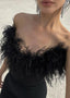 Anastasia | Vestido de Plumas Lujoso