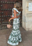 Haven | Vestido Maxi con Volantes