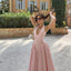 Romina | Vestido Midi de Estampado de Cuadros