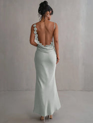 Azalea | Vestido Maxi Sin Mangas y Espalda Descubierta