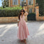 Romina | Vestido Midi de Estampado de Cuadros