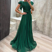 Abril | Vestido de Noche Plisado