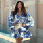 Amaya | Vestido Floral con Volantes