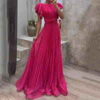 Abril | Vestido de Noche Plisado
