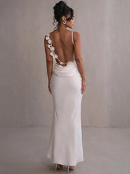 Azalea | Vestido Maxi Sin Mangas y Espalda Descubierta
