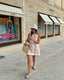 Nicole | Vestido Corto Sin Mangas con Estampado