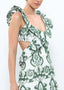 Haven | Vestido Maxi con Volantes