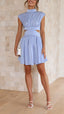 Chloe | Vestido Mini de Cuello Alto