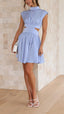 Chloe | Vestido Mini de Cuello Alto