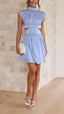 Chloe | Vestido Mini de Cuello Alto