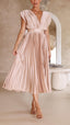 Emma | Vestido Maxi de Escote en V Profundo