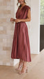 Emma | Vestido Maxi de Escote en V Profundo