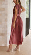 Emma | Vestido Maxi de Escote en V Profundo