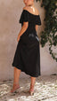 Nalani | Vestido Maxi Off-Shoulder con Mangas de Mariposa