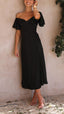 Nalani | Vestido Maxi Off-Shoulder con Mangas de Mariposa