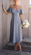 Nalani | Vestido Maxi Off-Shoulder con Mangas de Mariposa