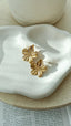 Lexi | Pendientes de Flores Baño de Oro