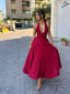 Esmeralda | Vestido Midi Sin Mangas con Cuello Halter