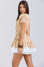 Zaylee | Vestido Mini con Estampado Floral