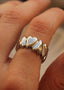 Hazel | Anillo Envolvente en Forma de Corazón