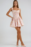 Lynn | Vestido Mini Corsé Floral