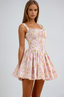 Lynn | Vestido Mini Corsé Floral