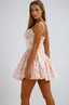 Lynn | Vestido Mini Corsé Floral
