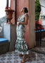 Haven | Vestido Maxi con Volantes